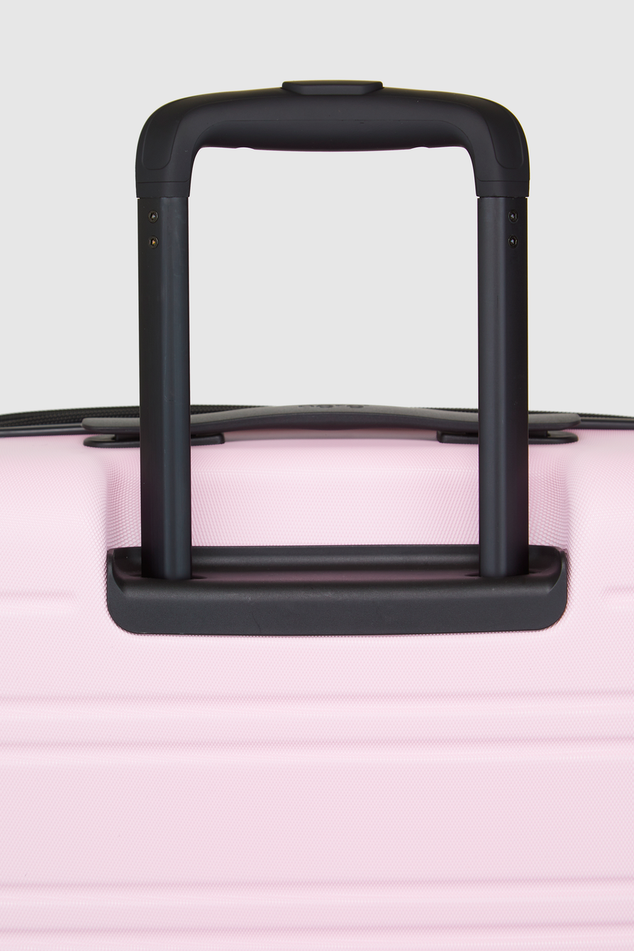 Black fashion pink suitcase